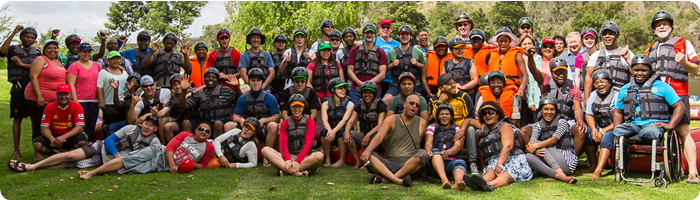 unitemp survivors 2014 at the Breede River, Western Cape